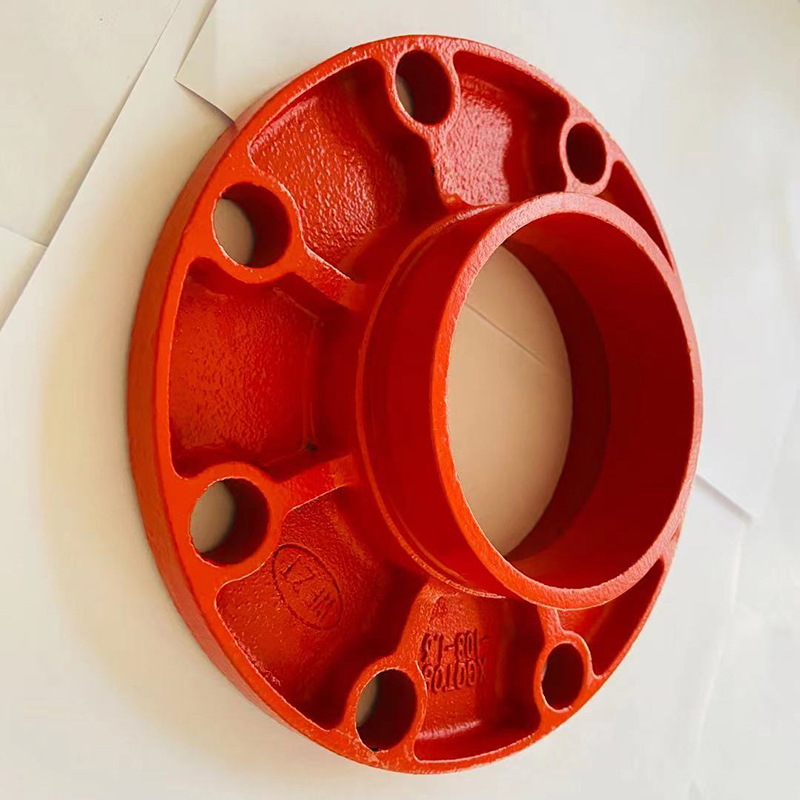 Duktilná liatina konverzná príruba, závitové spojenie, vysoká tlaková odolnosť, trieda 1