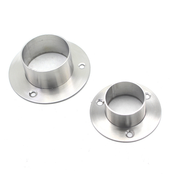 Nerđajući čelik, baza s flange, visoke noge za zavjesu tuša, držač ručnika i nosač kružne cijevi za garderobu – hardver dodatak