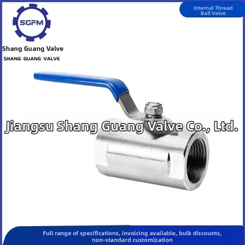 Guľový ventil pre vysokoteplotný para, vnútorný závit, priamy priechod, ručné ovládanie