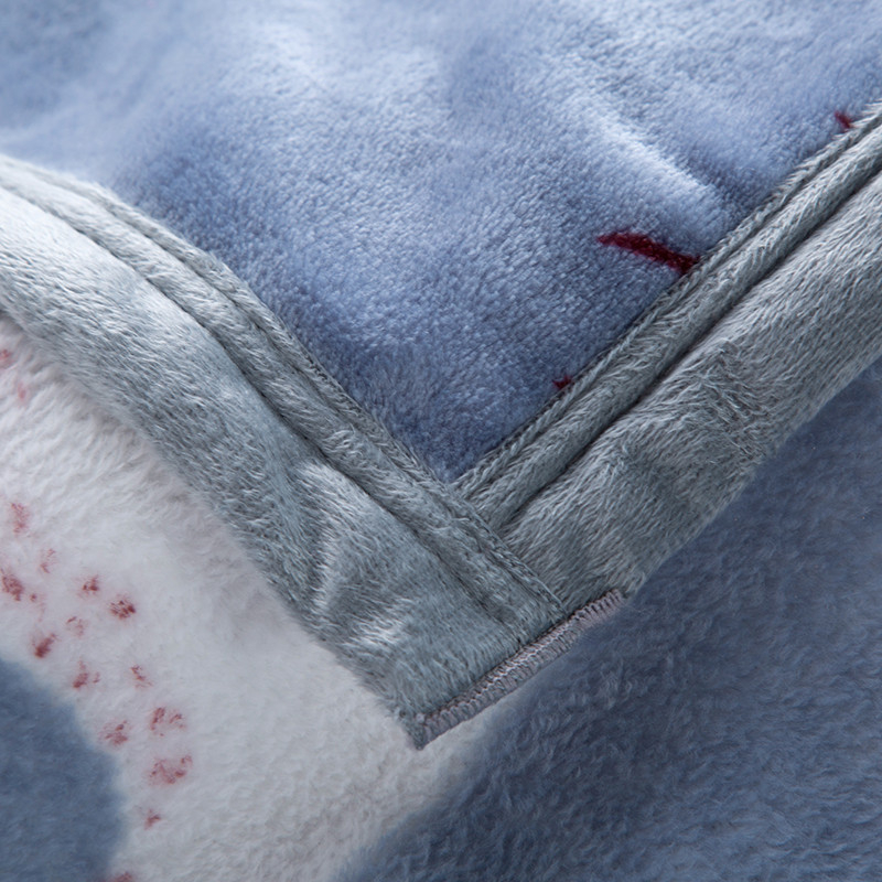 Фланелено одеяло With mengju – полиестерно влакно, тегло под 300 г, персонализируемо, подходящо за всички сезони