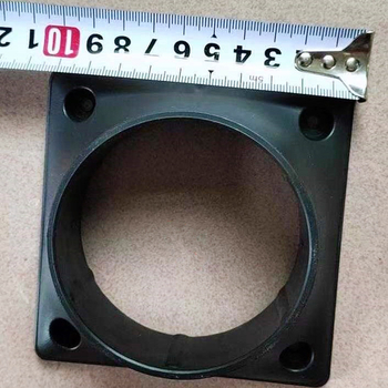 TZ-009 Szögletes típusú csőtisztító füsttisztító, PVC, csavaros csatlakozás, korrózióálló és nagy nyomásnak ellenálló