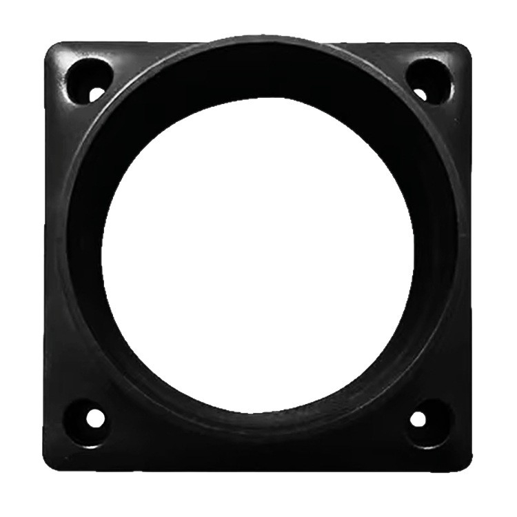 TZ-009 Szögletes típusú csőtisztító füsttisztító, PVC, csavaros csatlakozás, korrózióálló és nagy nyomásnak ellenálló