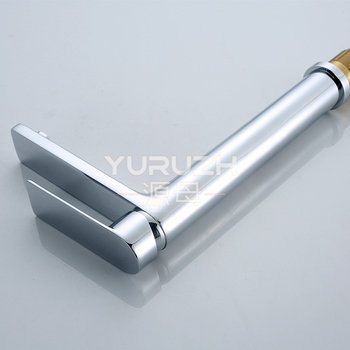 Slavina za umivaonik, mesingovo tijelo, miješalica, ugradnja ispod umivaonika, keramički disk ventil, jednoručni upravljač