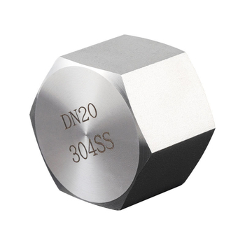 Vnútorná šesťuholníková zátka na rúre z nehrdzavejúcej ocele 304, hrúbka steny 5 mm, model: vnútorná šesťuholníková zátka 304, odolnosť voči kompresii