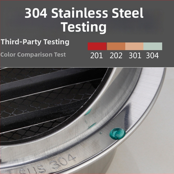 Nerezový koncový kryt trubice, vzdušný ventil, hrúbka steny 0,4 mm, vodeodolný