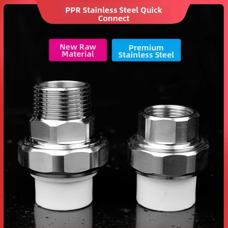 Nerezová oceľová spojka pre PPR s vnútornými a vonkajšími závitmi, model 20-32, značky Aojie, národný štandard