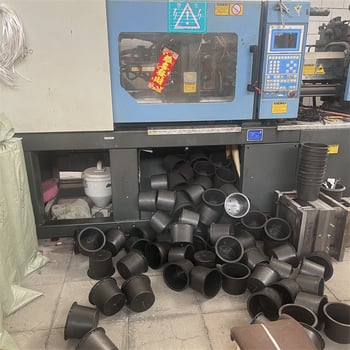 Prilagođena jednokratna unaprijed ugrađena navlaka za rezervirane rupe, PE plastična navlaka, Ø100 mm, debljina zida 5 mm