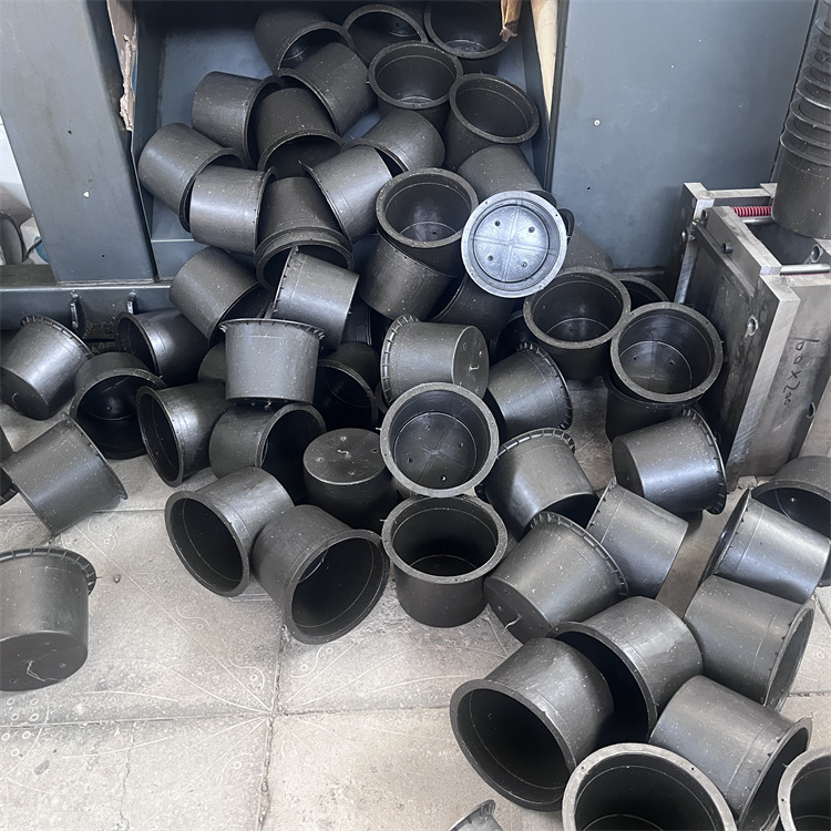 Prilagođena jednokratna unaprijed ugrađena navlaka za rezervirane rupe, PE plastična navlaka, Ø100 mm, debljina zida 5 mm