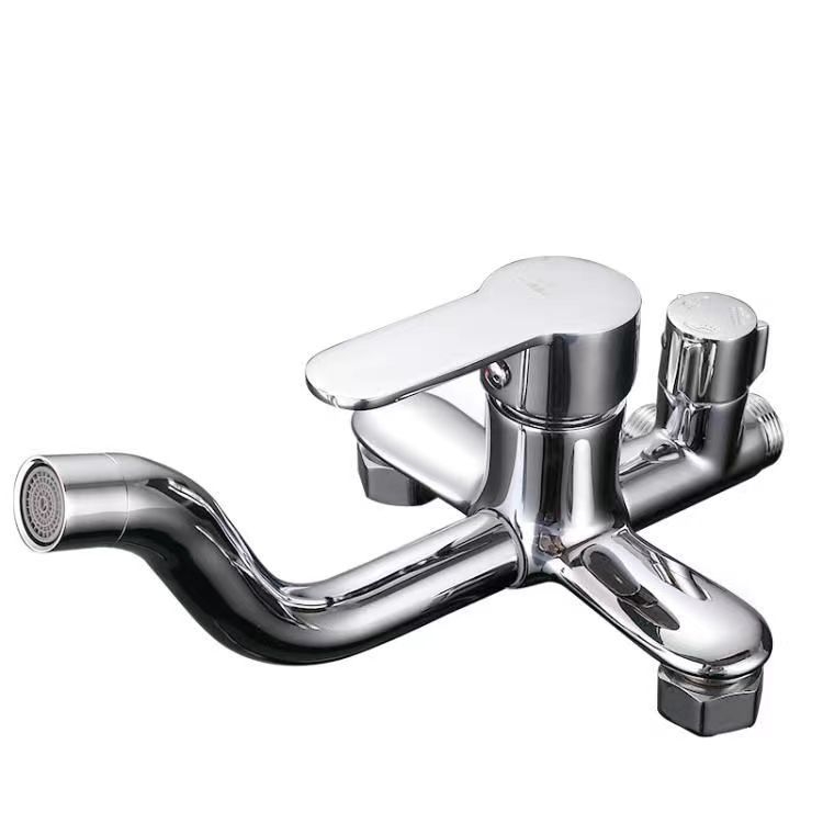 Bakreni tuš miješalica s tri načina, bušenje montaža, keramički kartridžni ventil, 0–60°C, 1,5 MPa