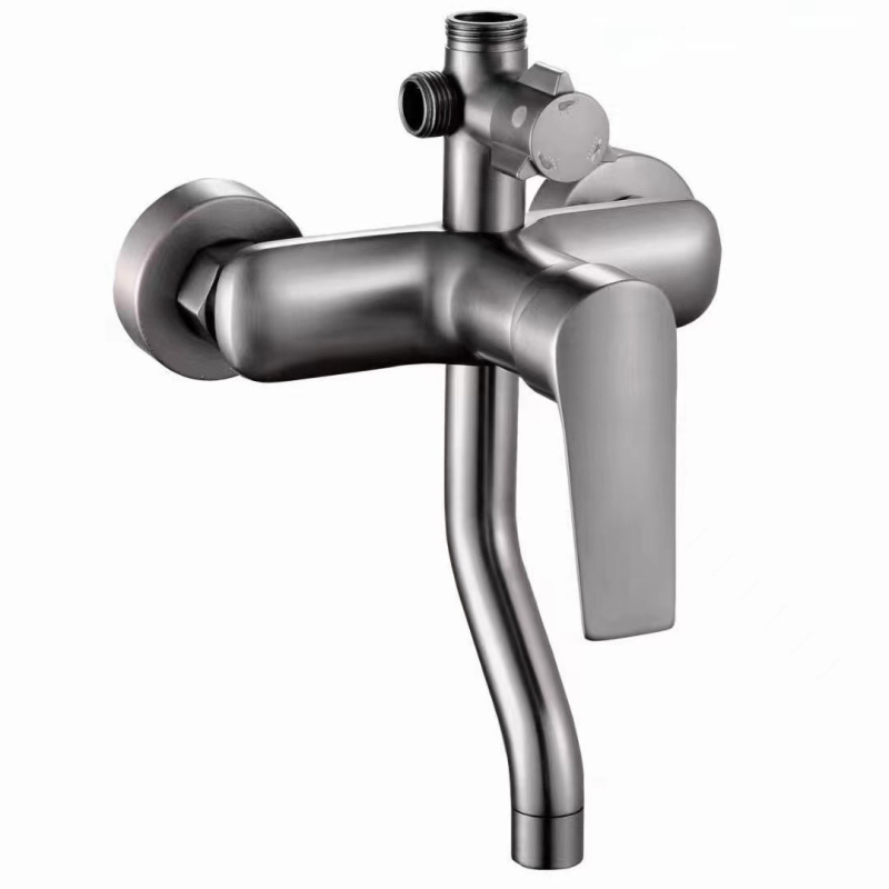 Bakreni tuš miješalica s tri načina, bušenje montaža, keramički kartridžni ventil, 0–60°C, 1,5 MPa