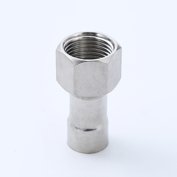 304 nerezová oceľová rúrová fiting s vnútorným závitom, tenkostenný, priamy spoj pre vodovod