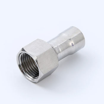 304 nerezová oceľová rúrová fiting s vnútorným závitom, tenkostenný, priamy spoj pre vodovod