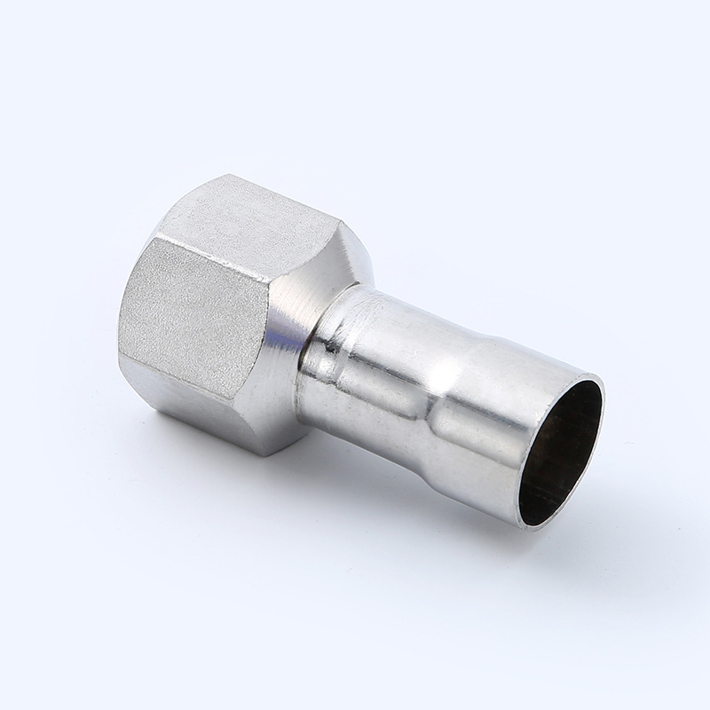 304 nerezová oceľová rúrová fiting s vnútorným závitom, tenkostenný, priamy spoj pre vodovod