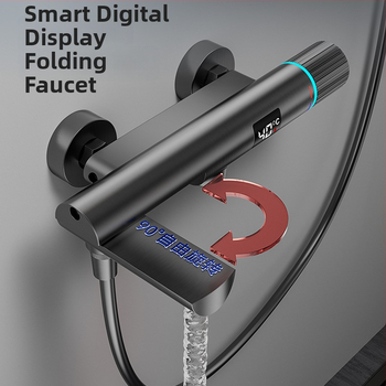 Top Spray Zuhanykészlet, réz kivitel, állandó hőmérséklet, beépített/falra szerelt/fúrásos telepítés, kevert víz kiáramlás