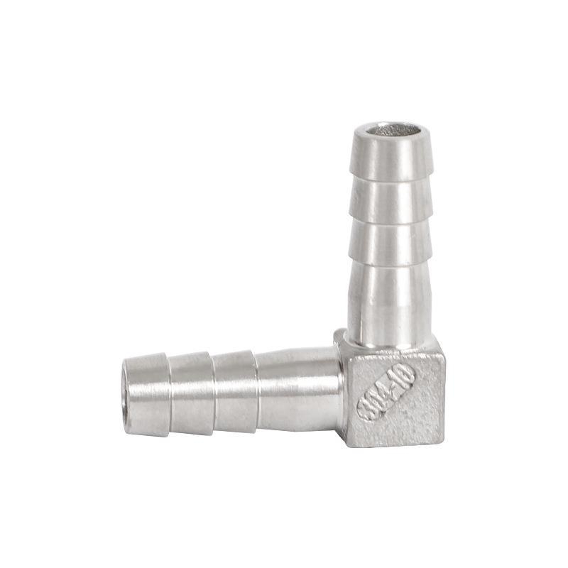 304 nehrđajući čelik, L-tip dvostruko utikač, spoj za crijevo s pagoda glavom, dvostruki spoj, Pagoda Elbow Hose Fitting, marka Lingteng, podrijetlo Zhejiang Quzhou