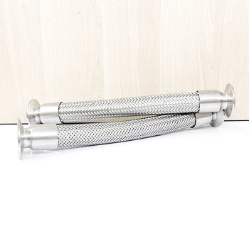 Sanitarni nehrđajući čelični brzo-spojni crijevo, model Quick-loading hose; Materijal: nehrđajući čelik; Klasa: sanitarna; Debljina zida: 1.5-2 mm