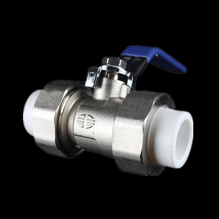 Rifeng bakreni kuglasti ventil, kompatibilan s PPR cijevima, dvostruko toplo zavarivanje, Ø20 mm, model 441, debljina stijenke 0,28 mm