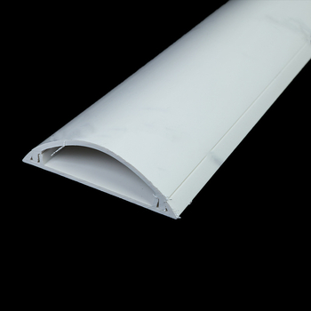 Samoljepljivi prozirni PVC kabel kanal s polukružnim oblikom, debljina zida 0,2 mm, modeli 2/3/5/6/7.
