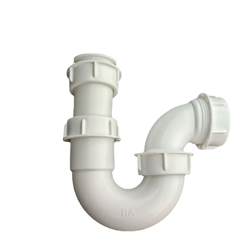 Kutni odvod za drez - vodonepropusan, otporan na miris, anti-zagušenja, visok protok, plast DS216, debljina zida 2 mm