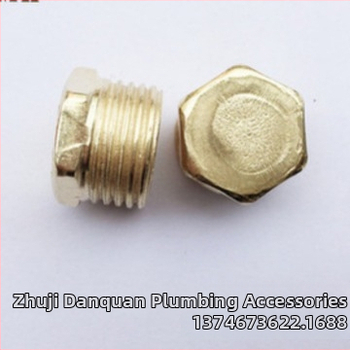 Zátka na potrubie s vnútorným aj vonkajším závitom, železo, priemer 20 mm, model 4