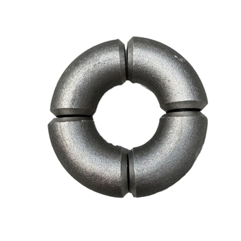 Koleno, U-tvar krátkeho radiusu, 180°/90°/45°, uhlíková oceľ, hrúbka steny 3 mm, hrúbka rúry 3 mm