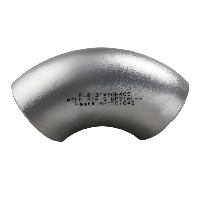 Nerezové oceľové 304 uhlové koleno, zvárané redukčné koleno, odolné voči korózii a vysokému tlaku