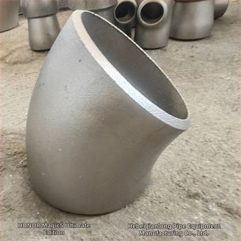 Nerezový uhlový spoj, 90°, dlhý radius, národná norma, odolný voči korózii