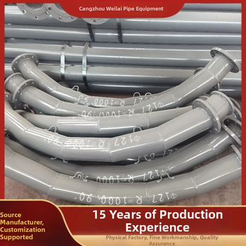 Keramický kompozitný koleno potrubia, materiál: keramika z oxidu hlinitého, norma GB/T12459, hmotnosť 10 kg, špeciálne vlastnosti: vysoká tlaková odolnosť; odolnosť voči korózii; dobrá elasticita