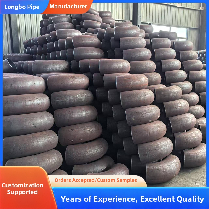 Koleno potrubia (Oceľ s uhlíkom; Tenkosť steny 3–30 mm; GB/T12459; Prvá trieda; butt weld)