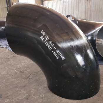 Ohyb z uhlíkovej ocele pre zváranie, butt-weld spoj, 90°/180° uhly, dobrá elasticita, odolnosť voči korózii a vysokému tlaku