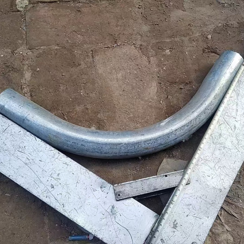 Galvanizirani zavoj cijevi, zavaren spoj, ugljični čelik, veliki promjer, nacionalni standard