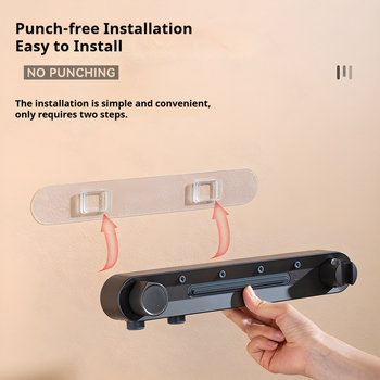 Rain tuš set, bakrena konstrukcija, jednostavan i elegantan dizajn.