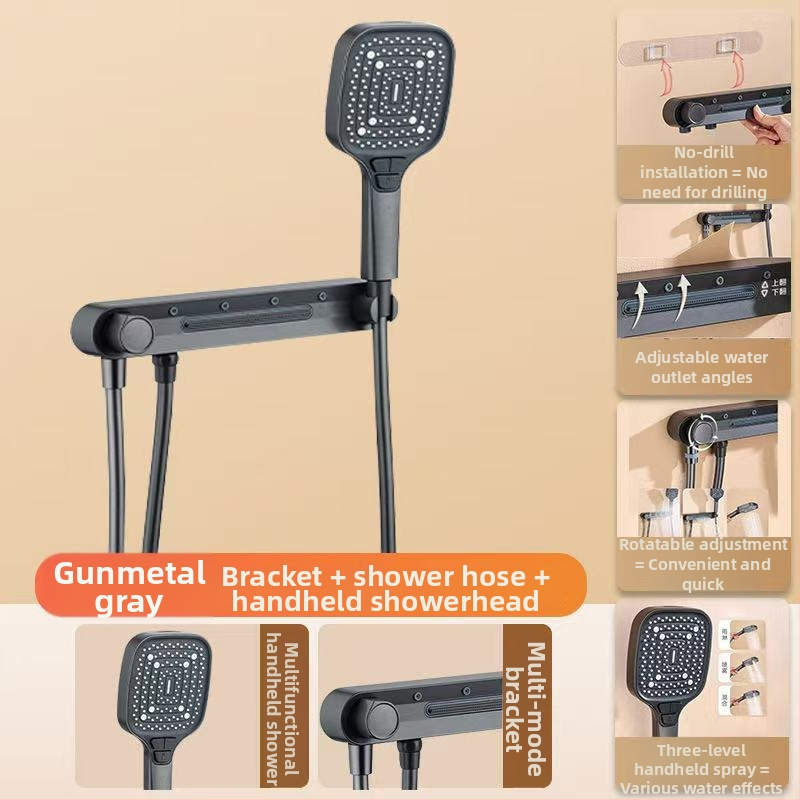 Rain sprchový set, meďová konštrukcia, jednoduchý a elegantný dizajn.