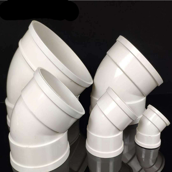 PVC 45° koljeno za odvodne cijevi, otporno na koroziju, Haiqi model
