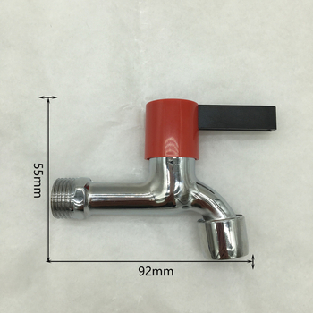Zidni mješalica za mop umivaonik, jednoručni upravljanje, cinkova legura, elektroplatiranje, model XKS-1203DD
