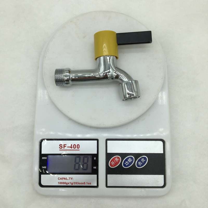 Zidni mješalica za mop umivaonik, jednoručni upravljanje, cinkova legura, elektroplatiranje, model XKS-1203DD