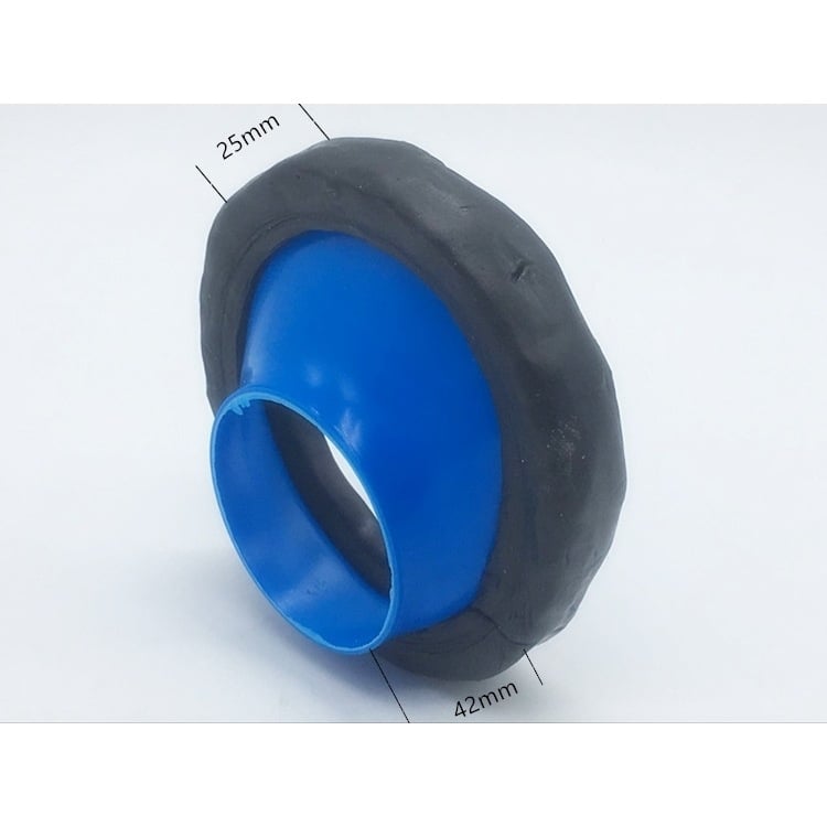 WC-fali tömítőgyűrű állító - 3-5 cm elmozdulás; Anyag: műanyag + gumi; Telepítés