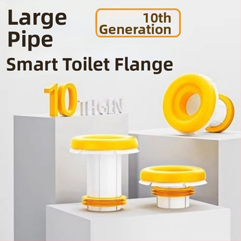 Egyrészes WC-flan tömítőgyűrű, szilikonból, hosszított és vastagodott, univerzális, szagellenálló és szivárgásmentes