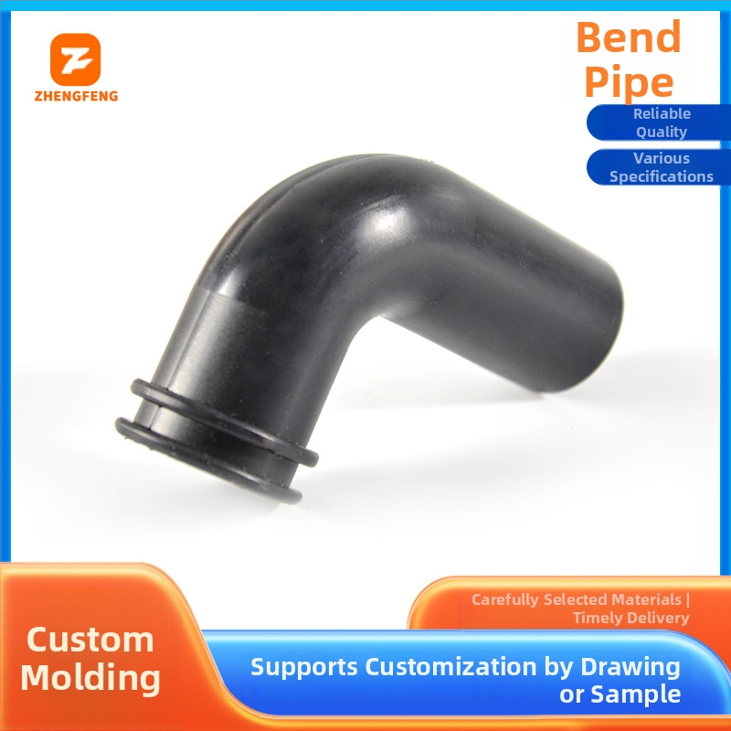 Silikónový kolenný spoj, špeciálne tvarované diely, dobrá elasticita; Materiál: silikónová guma; Kategória: koleno