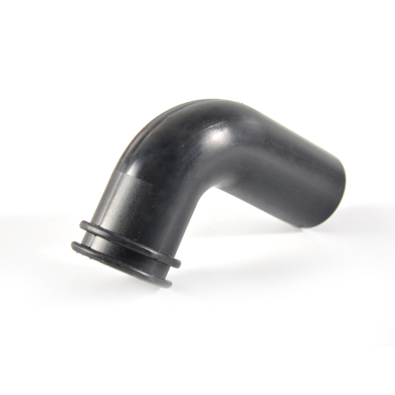 Silikónový kolenný spoj, špeciálne tvarované diely, dobrá elasticita; Materiál: silikónová guma; Kategória: koleno