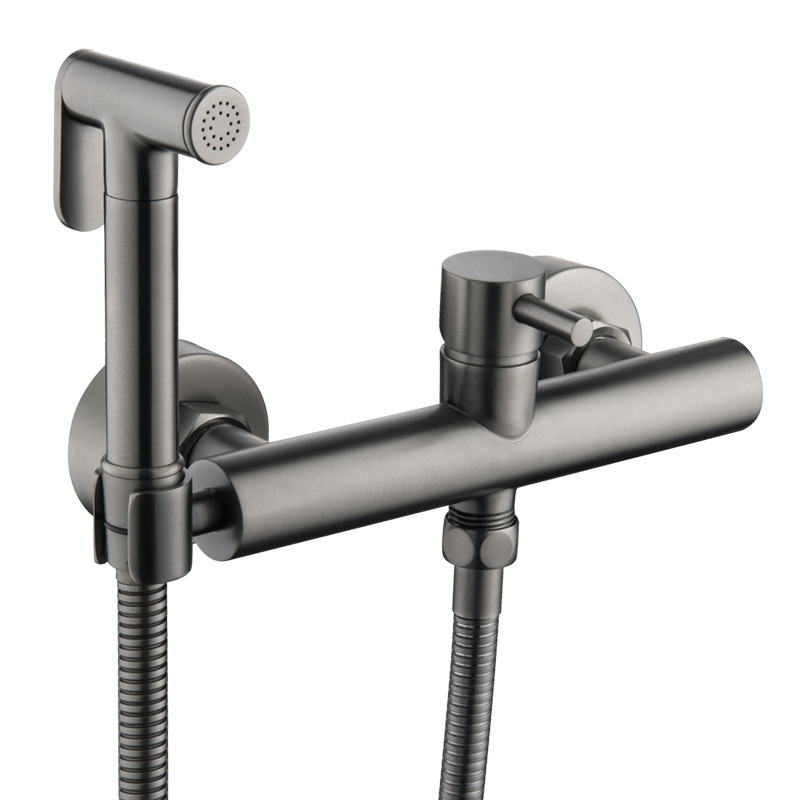 Zidni miješani tuš mixer, bakrenog materijala, keramički jezgreni, 0–90°C, 4 mm ulaz/izlaz