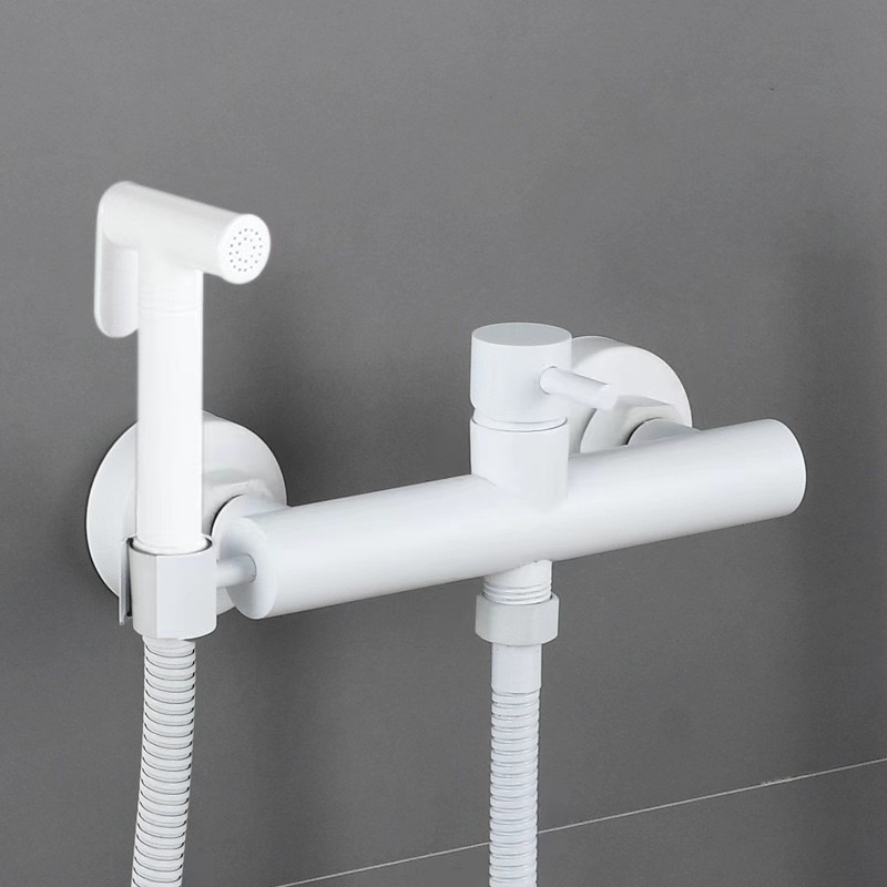 Zidni miješani tuš mixer, bakrenog materijala, keramički jezgreni, 0–90°C, 4 mm ulaz/izlaz