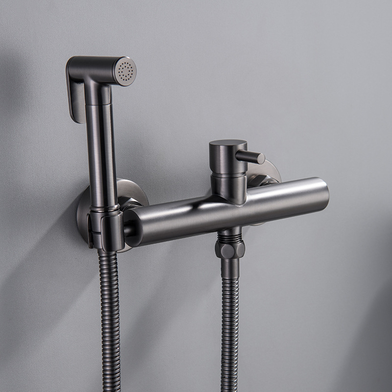 Zidni miješani tuš mixer, bakrenog materijala, keramički jezgreni, 0–90°C, 4 mm ulaz/izlaz