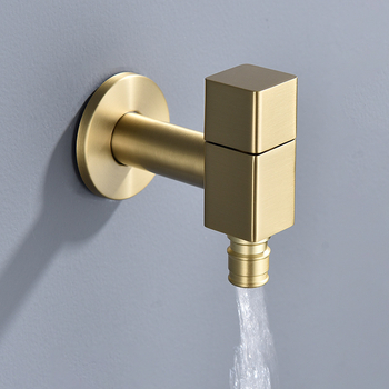 Belode SZ2302 ugrađena slavina za perilicu rublja, jednoručni upravljač hladnom vodom, bakrena s elektroplatijom, brz izlaz, 1–80°C