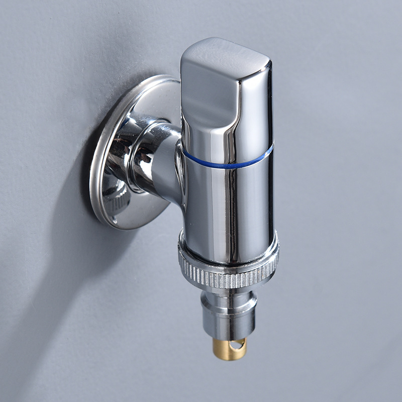 Belode SZ2302 ugrađena slavina za perilicu rublja, jednoručni upravljač hladnom vodom, bakrena s elektroplatijom, brz izlaz, 1–80°C