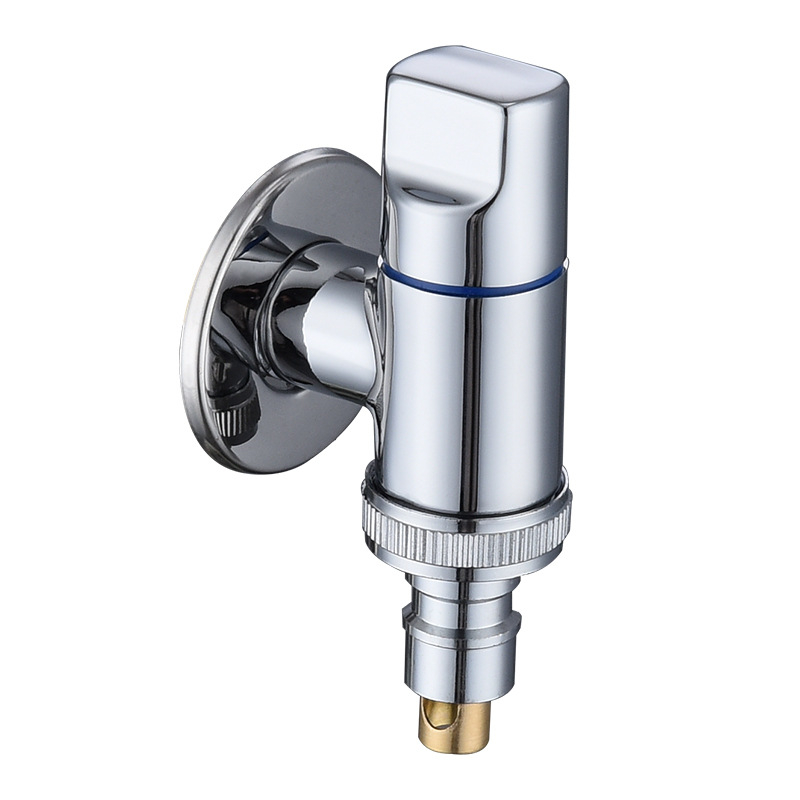 Belode SZ2302 ugrađena slavina za perilicu rublja, jednoručni upravljač hladnom vodom, bakrena s elektroplatijom, brz izlaz, 1–80°C