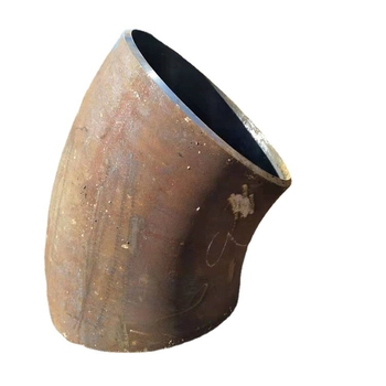 Безшевен ъгъл за тръби от въглеродна стомана, GB стандарт, стенка 4 мм, клас A, високо налягане