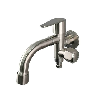 Vanjska bakrena slavina s 1 ulazom i 2 izlaza, dvostruki upravljački sustav, jednoblok dizajn, prilagodljiv