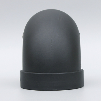 Parkolófűtő levegőcső hajlított idom, műanyag, korrózióálló, modell WT-75mm, 150°C-ig hőálló, meleg levegő áramlását irányítja