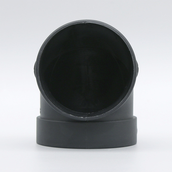 Parkolófűtő levegőcső hajlított idom, műanyag, korrózióálló, modell WT-75mm, 150°C-ig hőálló, meleg levegő áramlását irányítja